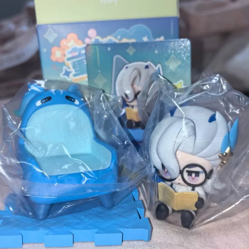 Figurine officielle authentique Genshin Impact, série Rêves d'enfance, Wanderer, boîte mystère, figurines d'anime en PVC, objet de collection, ornement de bureau
