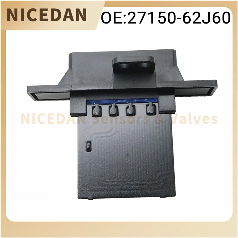 

27150-62J60 Резистор двигателя вентилятора отопителя для 2715062J01 2715062J60 для Nissan Altima Infiniti G20 1991-1997 Новый 27150 62J60