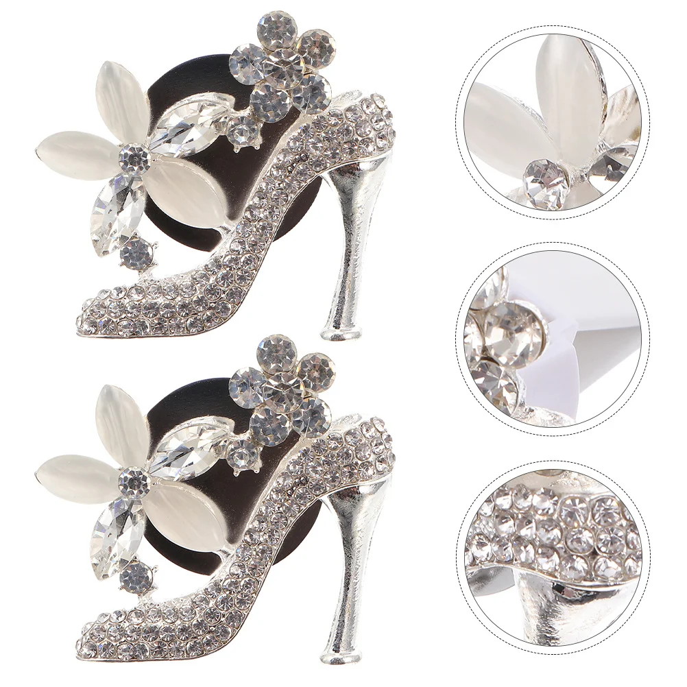 

2pcs Perfume Clip For Bling High Heel Car Air Freshener Aroma Diffuser Auto Outlet Scent Clip Car Interior Decoration