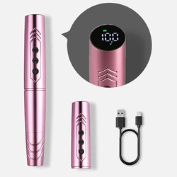 Naom zwei Modul Batterie drahtlose Tattoo Maschine Stift Permanent Make-up Eyeliner Lippen werkzeug Mikro pigmentierung semi permanent