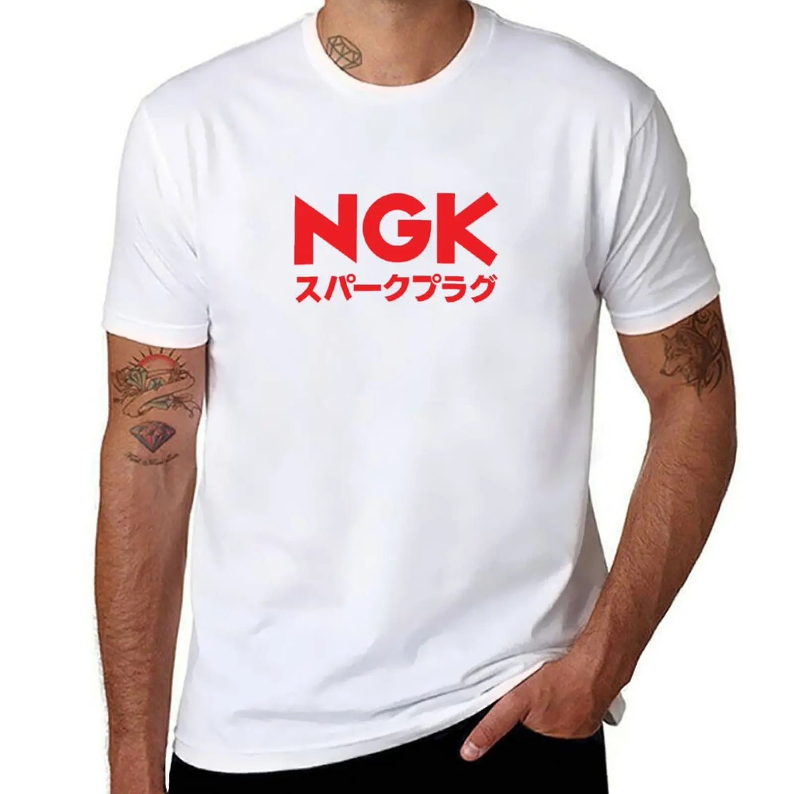 

NGK SPARKPLUGS JAPAN T-Shirt printed t shirts for man t shirts for man graphic vintage T-Shirt