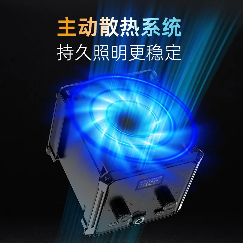 Lumière de remplissage pour photographie portable RGB polychrome, double température de couleur