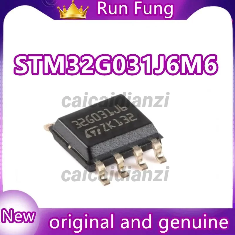 10PCS/LOT STM32G031J6M6 SOIC-8 ARM Cortex-M0+ 32-bit