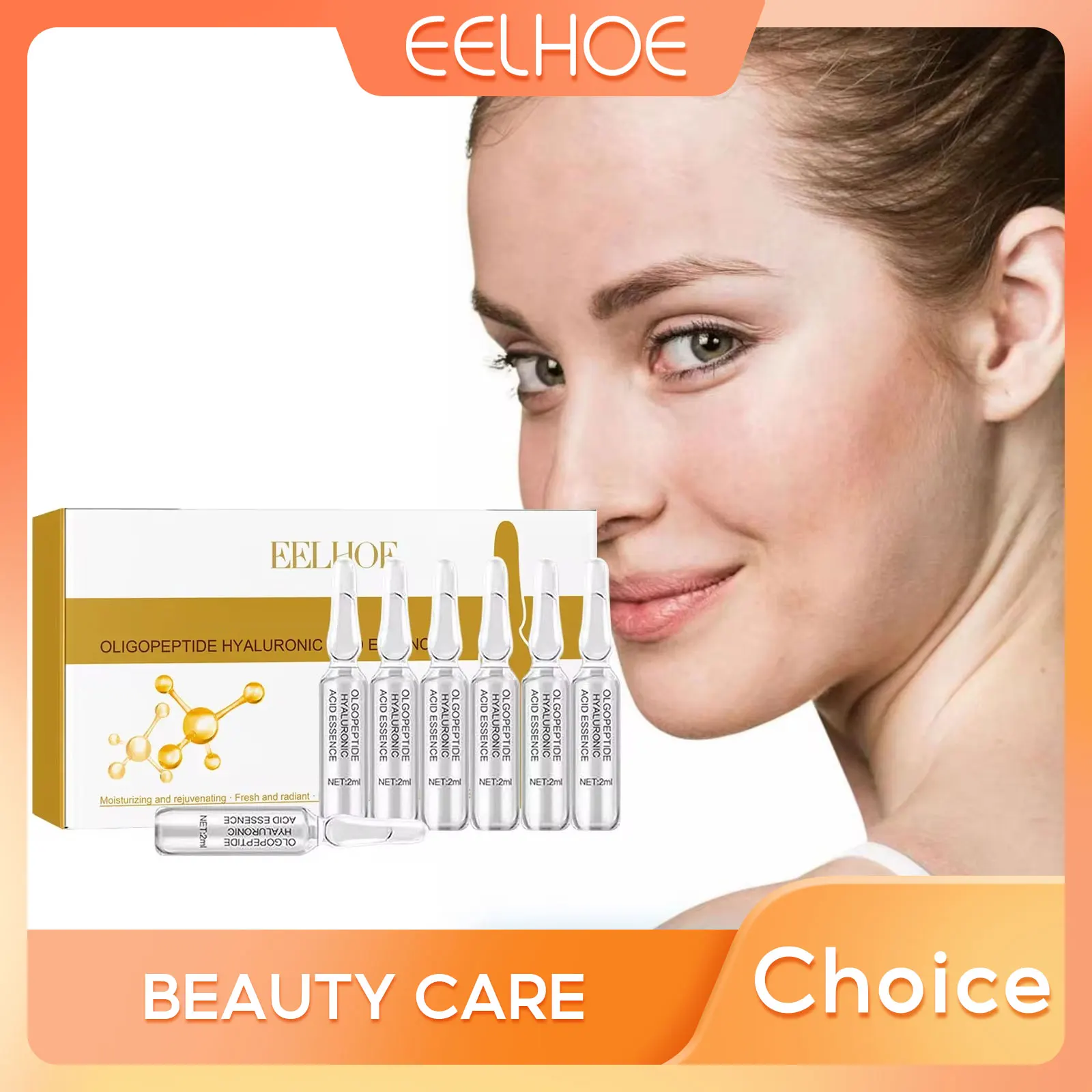 

EELHOE Collagen Ampoules Face Serum Anti Aging Reduce Wrinkles Hydrating Brighten Firming Fine Lines Remover Korean Face Essence