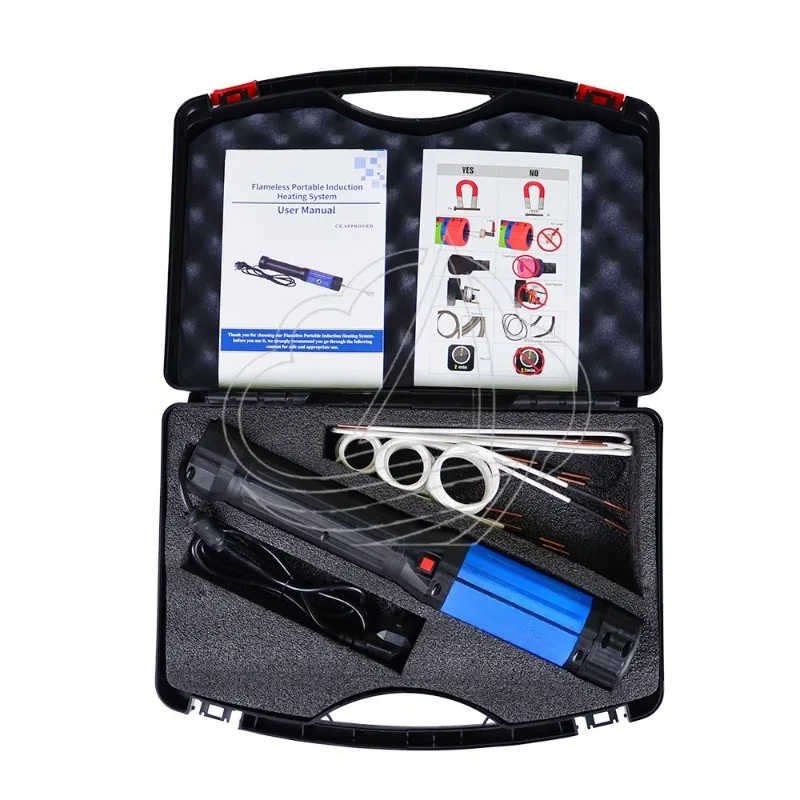 1400W Flameless Portable Induction Heater Car Nut Bolt Remover Heating Rod Repair Tool