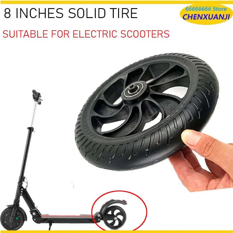 

Простой в установке 8-дюймовый скутер, заднее колесо, электрический скутер, сплошная шина с подшипниками ступицы колеса