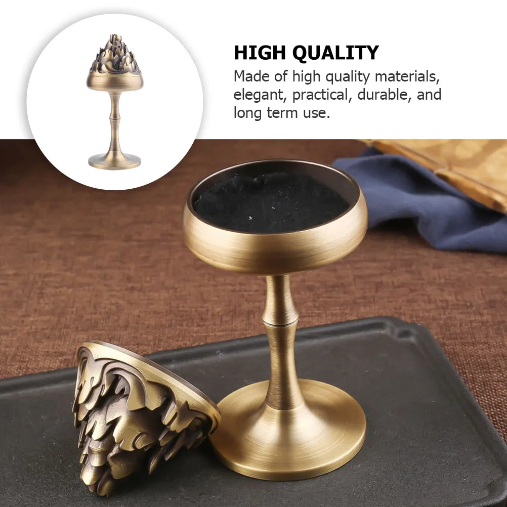 

1pc Metal Holder Candlestick Creative Desktop Adornment Home Decor Stand Elegant Classical Wedding Party