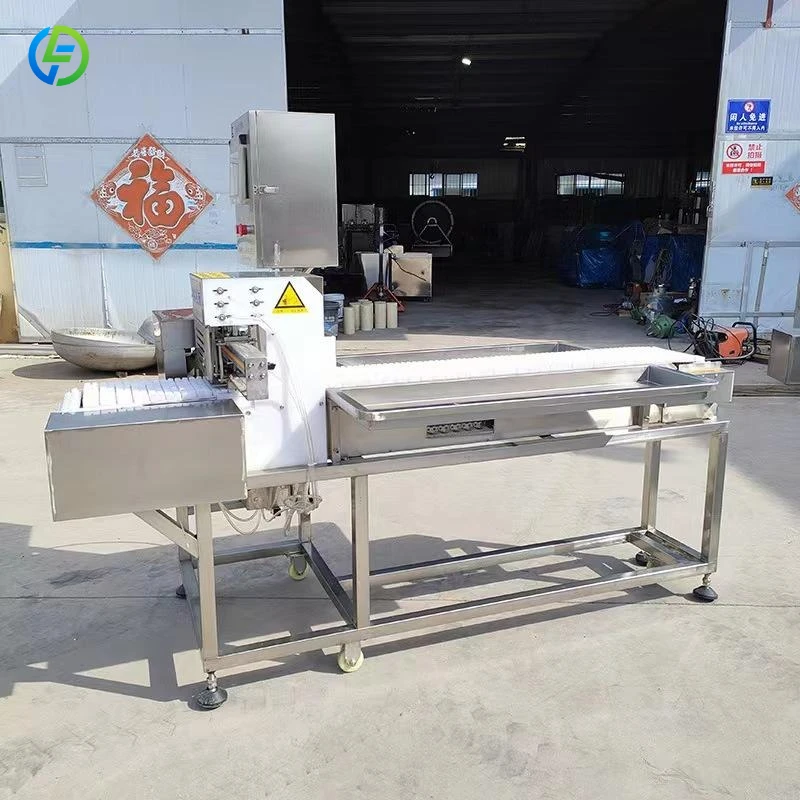Full Automatic Rotating Meat Kebab Satay Barbecue Skewer String Making Machine FL Customized view 2