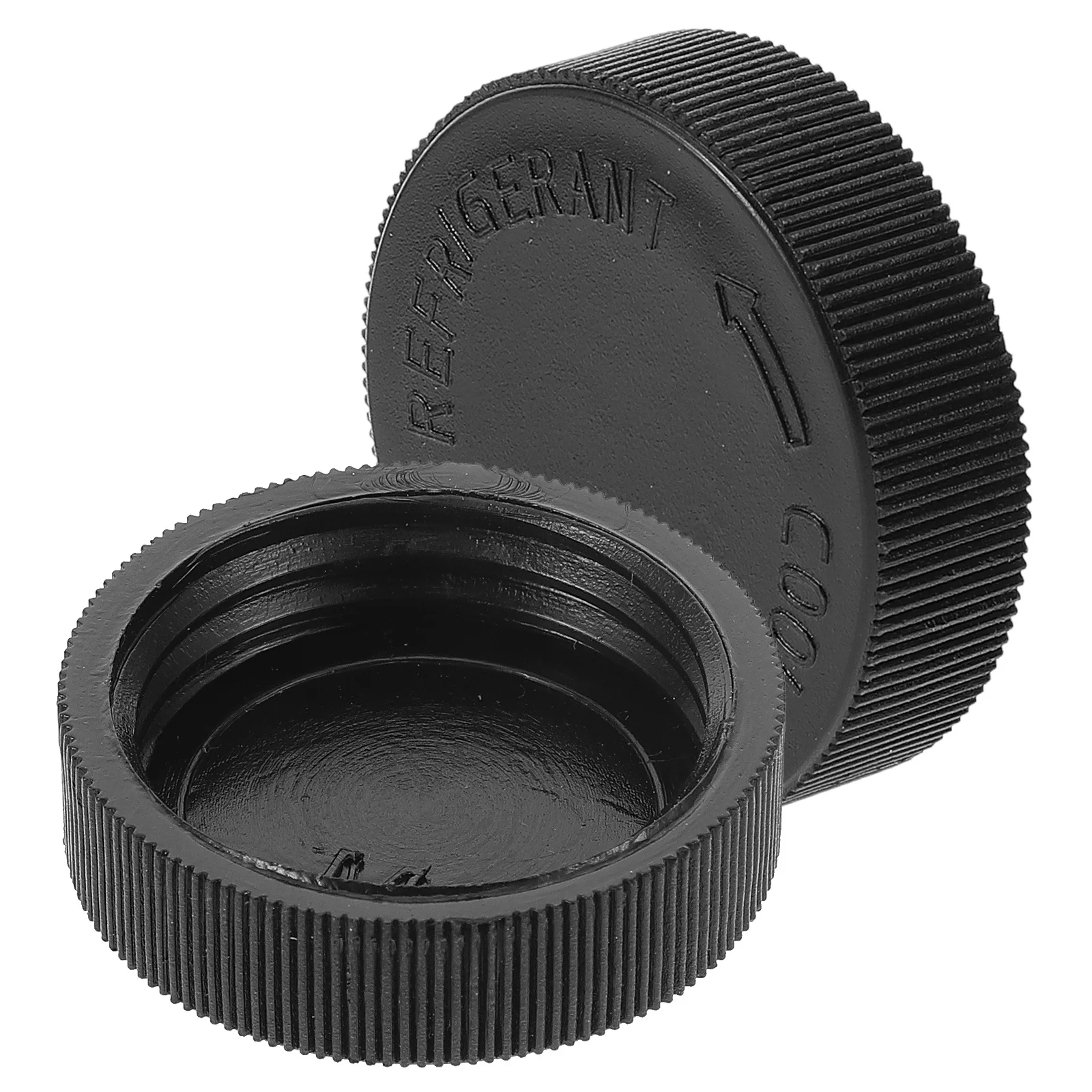 2Pcs Coolant Reservoir Cap Durable Easy Installation Leak Proof Car Radiator Tank Lid Replacement Radiator Cover