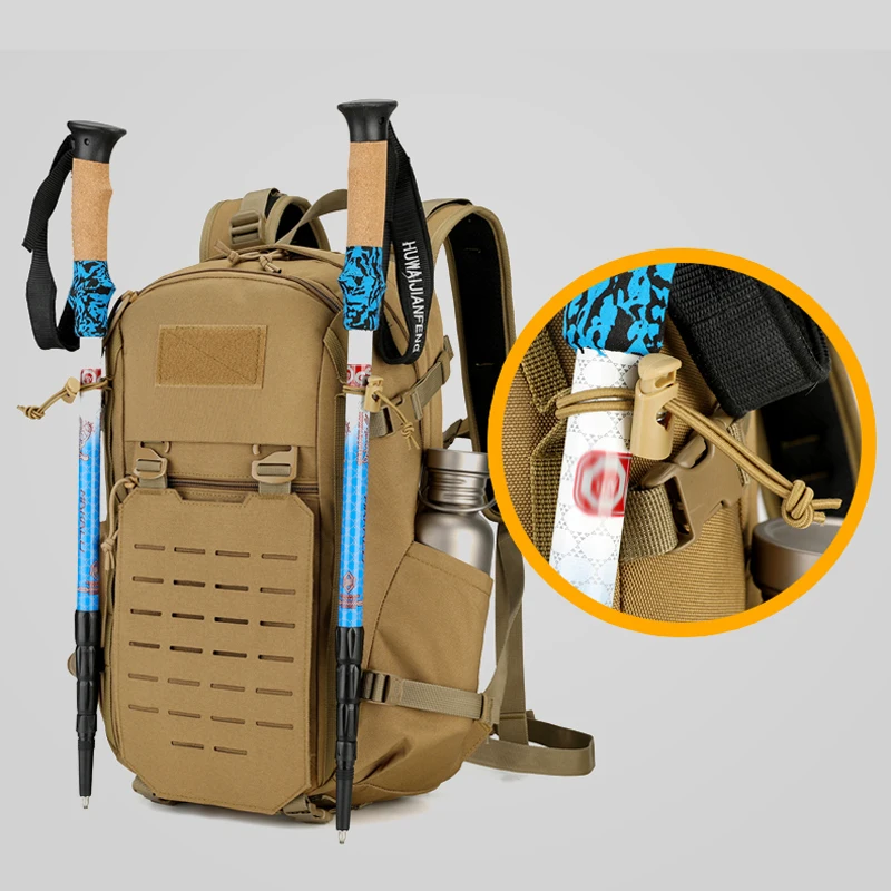 

Tactical Camping Climbing Outdoor Travel Backpack Hiking Molle Bag Trekking Hunting Racksack Multifuctional Sports Shoulder Bag