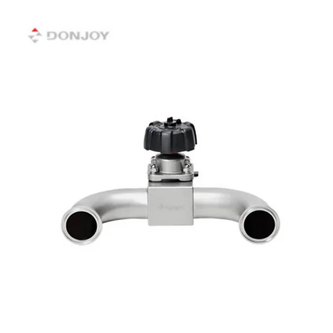 DONJOY sanitary u diaphragm valve stainless steel diaphragm valve manual diaphragm valve