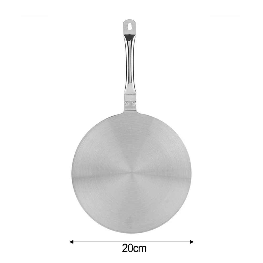 Stainless Steel Disc Induction Diffuser Stovetop Cooking Even Heat Distribution Prevents Hotspots Fits Various Cookware