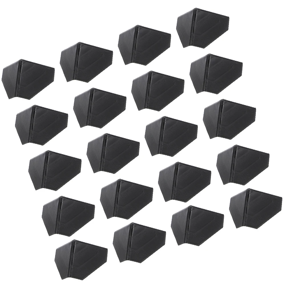 

100 Pcs Corner Guards Plastic Edge Protectors Furniture Shipping Carton Cabinet Packaging Anti Collision Reusable