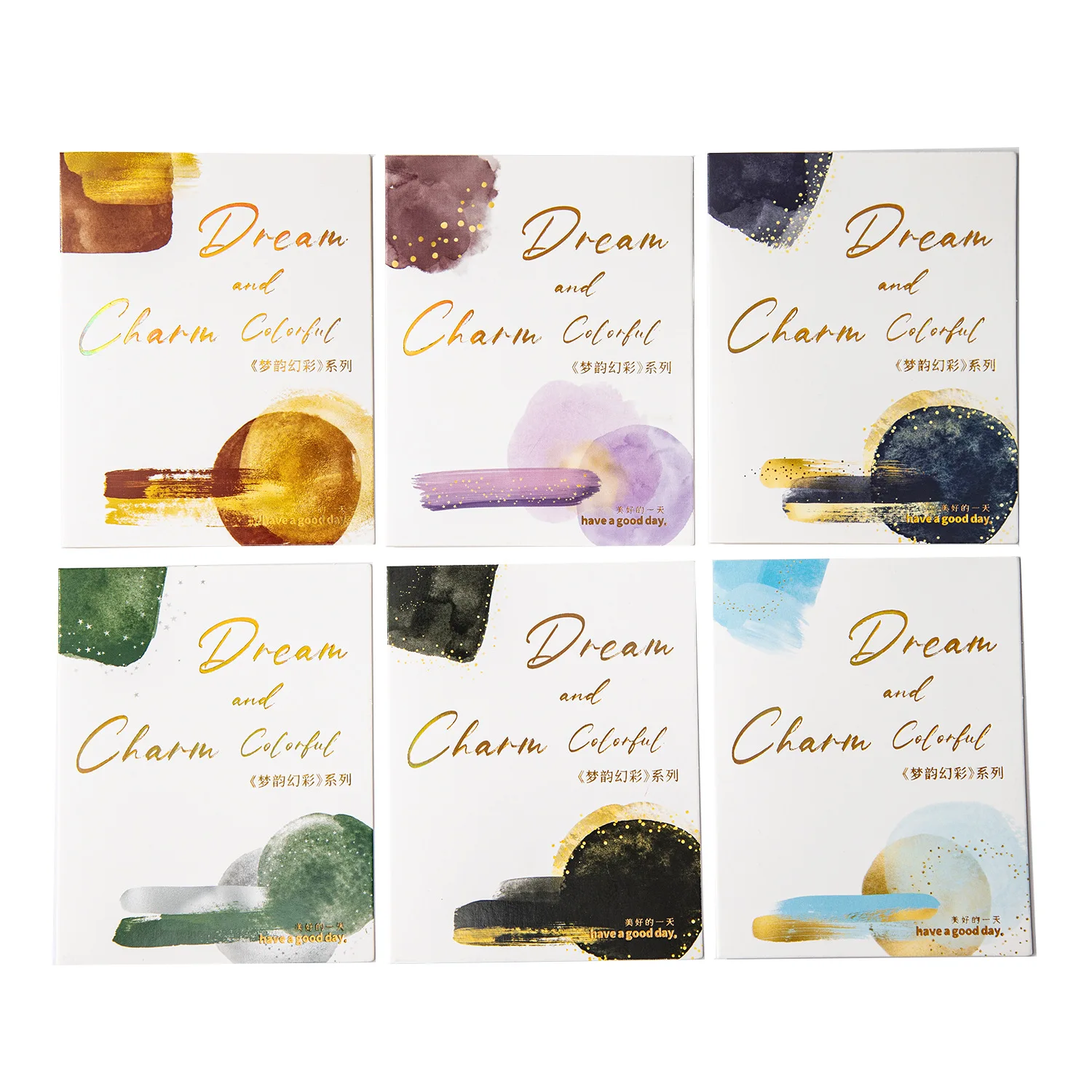 

24 компл./лот Kawaii канцелярские наклейки Dream Charm и красочные декоративные наклейки для дневника Скрапбукинг ремесленные наклейки