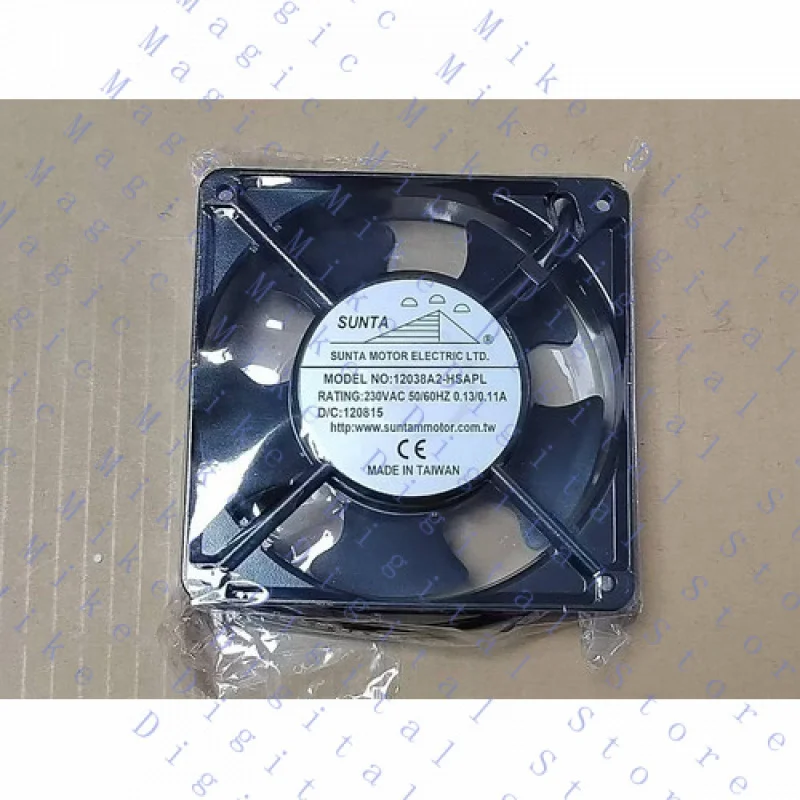 

UU 1PC Inverter Cooling Fan 12038A2-HSAPL 230VAC 0.13/0.11W 12038 12CM