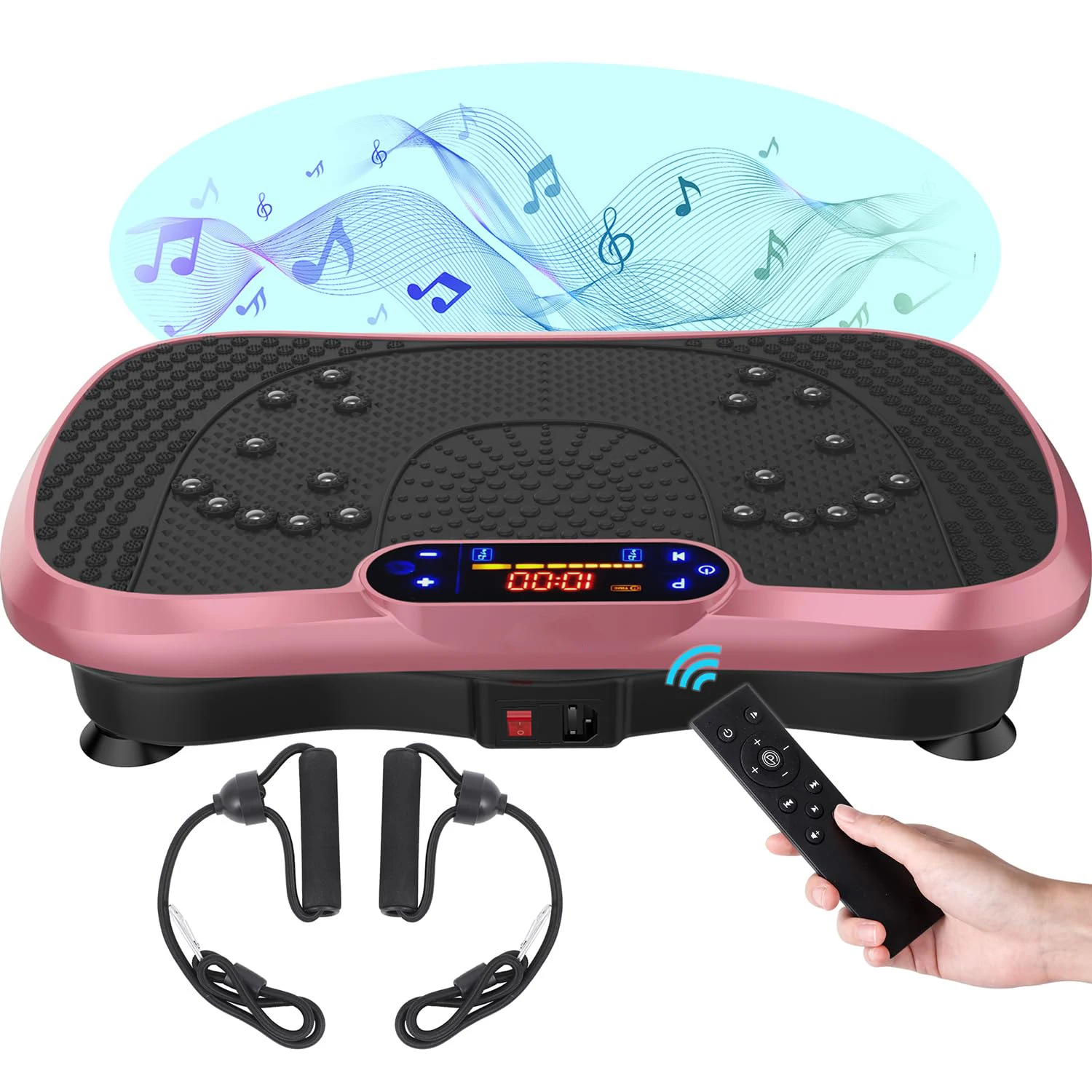 

Electric Sport Fitness Platform Vibration Plate Exercise Machine Workout Vibrating Shaking Shaker Stand Shake Board