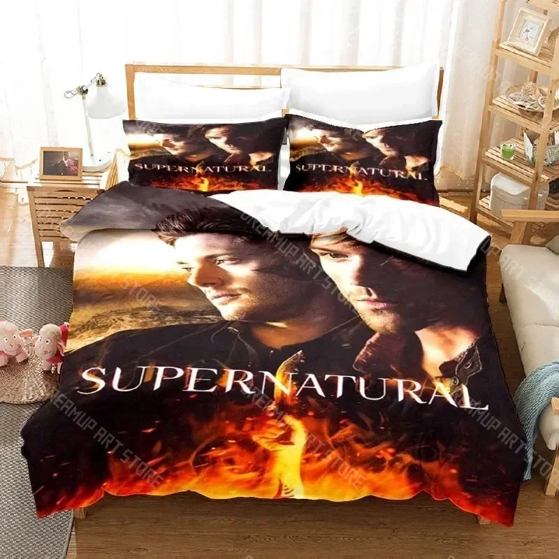 Exquisite 3D Print Supernatural Pattern Duvet Cover Set Bedding For Aldult Kids Bed Set Game Quilt Cover Comforter Cover Bedding