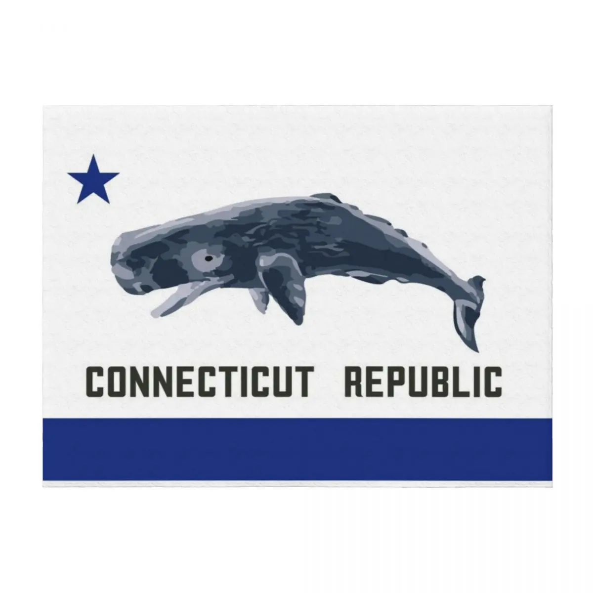 

Connecticut Republic Throw Blanket Camping Warm halloween cosplay anime Blankets