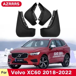 Mud Flaps For Volvo XC60 2018-2022 2019 2020 2021 Splash Guards Fender MudFlaps Front Rear Mudguards Car Accessories