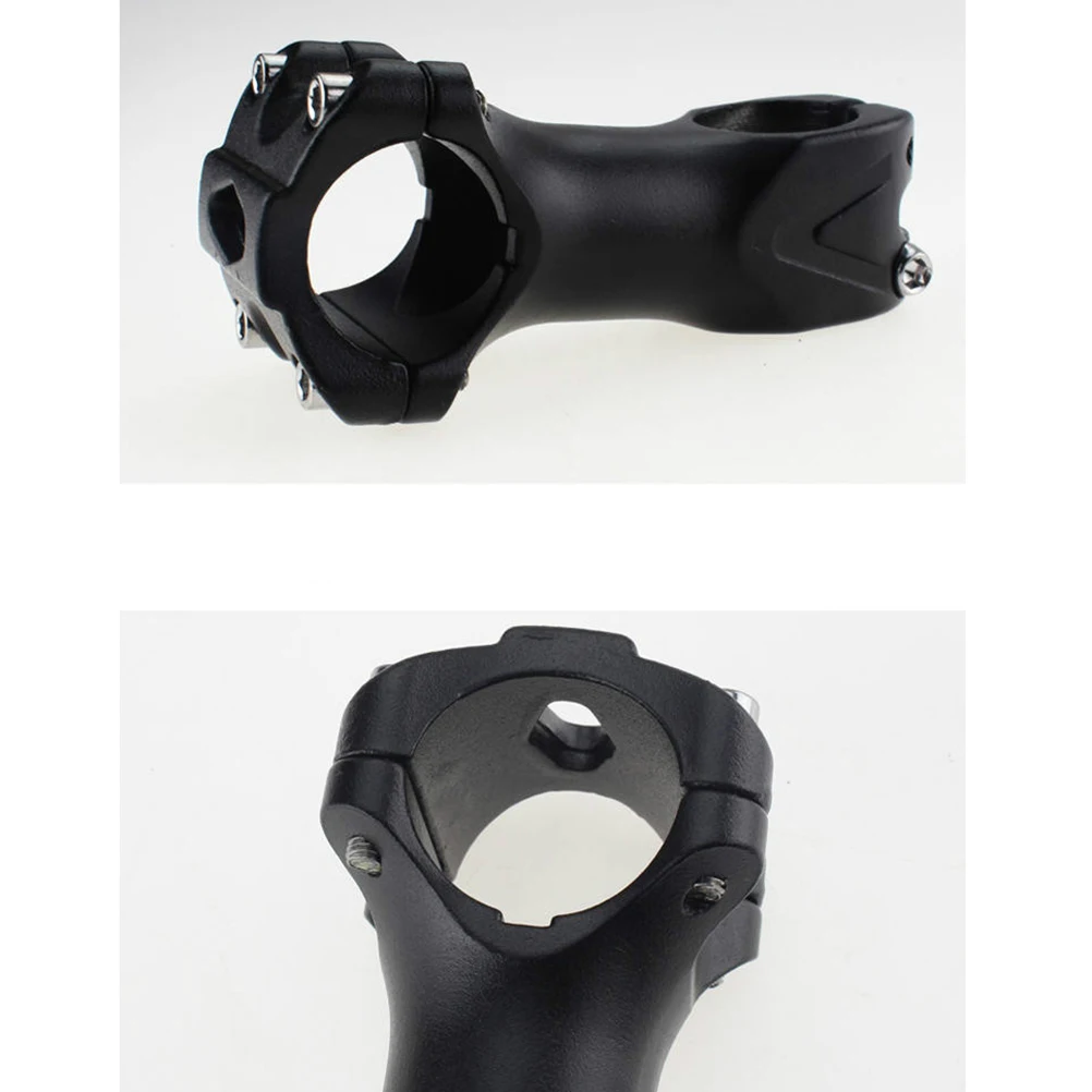 

Aluminum Alloy Handle .8Mm Black For Mountain Road Bike 4 Screws Easy Install Lightweight Accessories Bar Riser