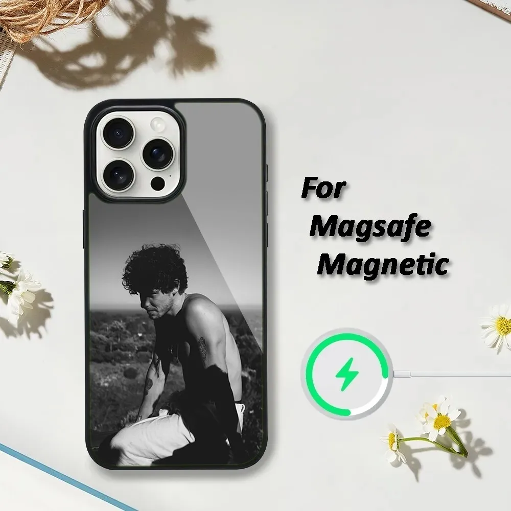 Shawn M-Mendes Phone Case For iPhone 16,15,14,13,12,11,Plus,Pro,Max,Mini Magsafe Magnetic Wireless Charging