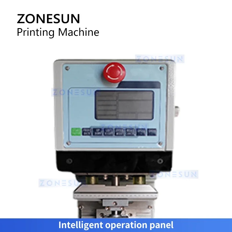 Zonesun Vertical Pad Printer Pad Printing Supplies Pneumatic Ink Transfer High-Precision Printing ZS-VTQYY1