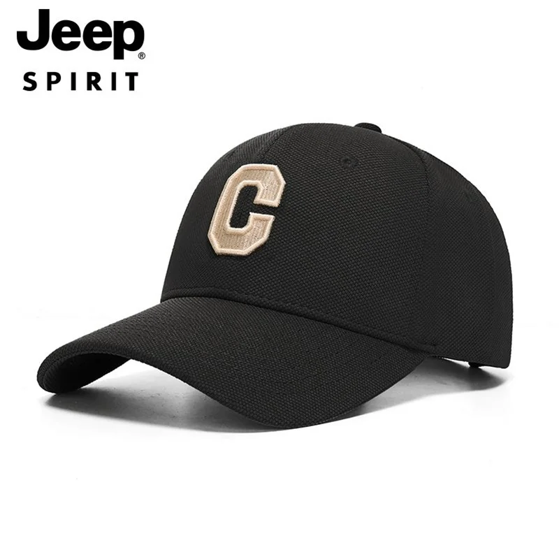 

Классическая бейсболка унисекс Jeep с защитой от ультрафиолета, кепка для бега, кепка-тракер, кепка для занятий спортом на открытом воздухе, регулируемый размер, лучший подарок