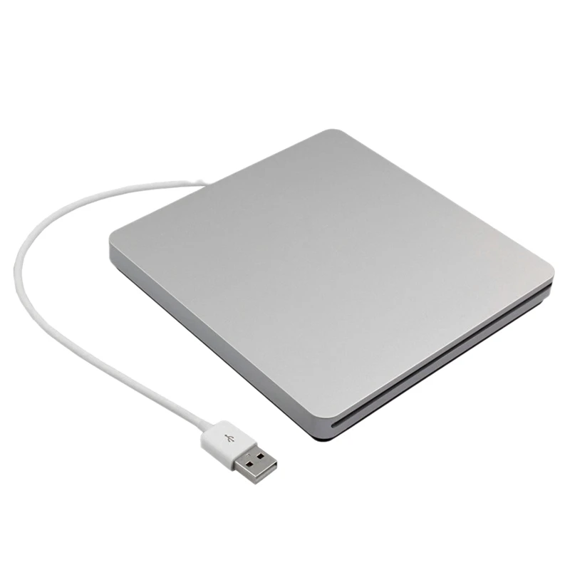 External DVD Drive USB 2.0 Portable CD DVD +/-RW Drive DVD Burner For Laptop Mac  Pro Air Windows 7/8/10