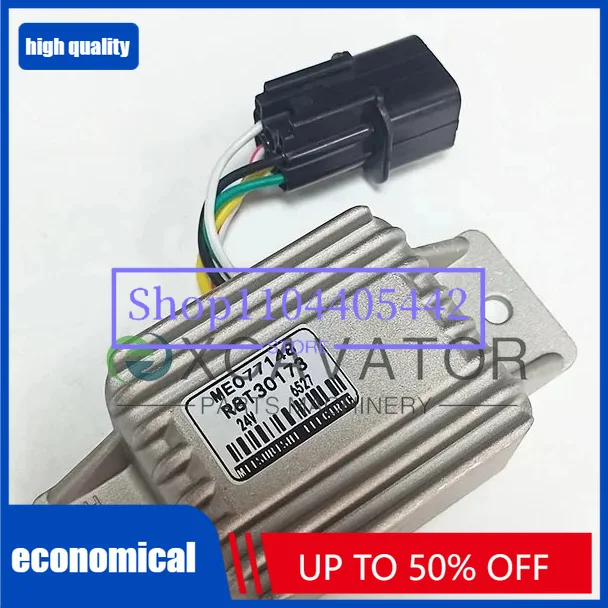 24V HD1023 Safety Relay ME077148 R8T30173 for Excavator HD820ⅠHD820Ⅱ HD820Ⅲ