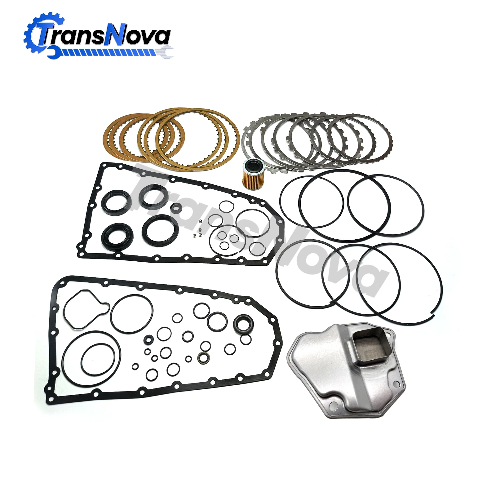 

TransNova JF011E Auto CVT Transmission Master Rebuild Kit W/ Oil Filter RE0F10A For NISSAN ALTIMA SENTRA MITSUBISHI Suzuki Jeep