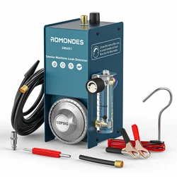 Romondes-Detector de fugas de humo SM601, máquina de humo EVAP, Detector de fugas automotriz, localizador de fugas de tubería de combustible para coche y motocicleta