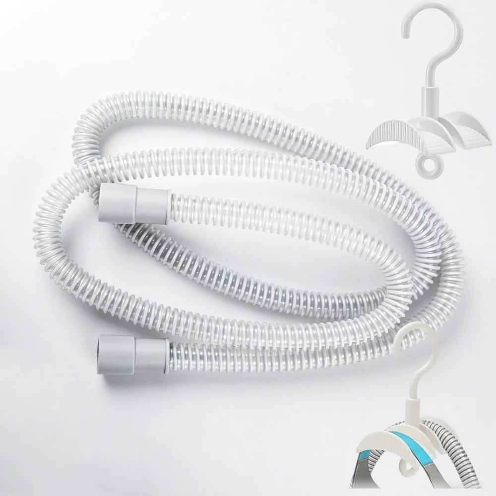 

AirMini CPAP Hose Replacement and Hose Hanger Hook 1.8m Tubing for Sleep Apnea Therapy, Flexible Air Hose, Essential CPAP Supply