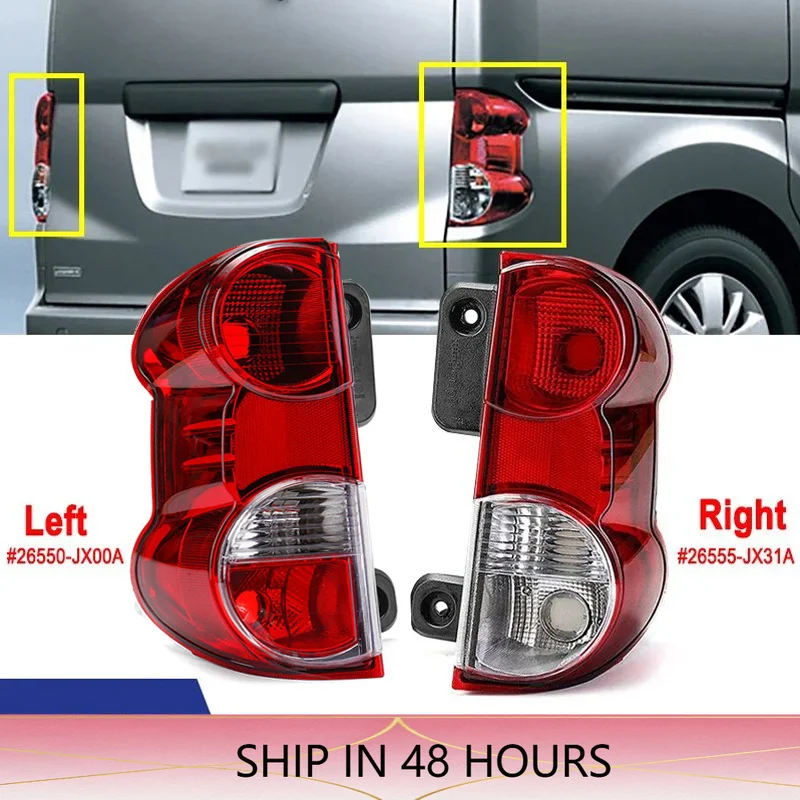 NEW1 Tail Light for Nissan NV200 2009-2019 Rear Signal Light Rear Lamp Cover Trim Exterior Lighting Accessories Assembly