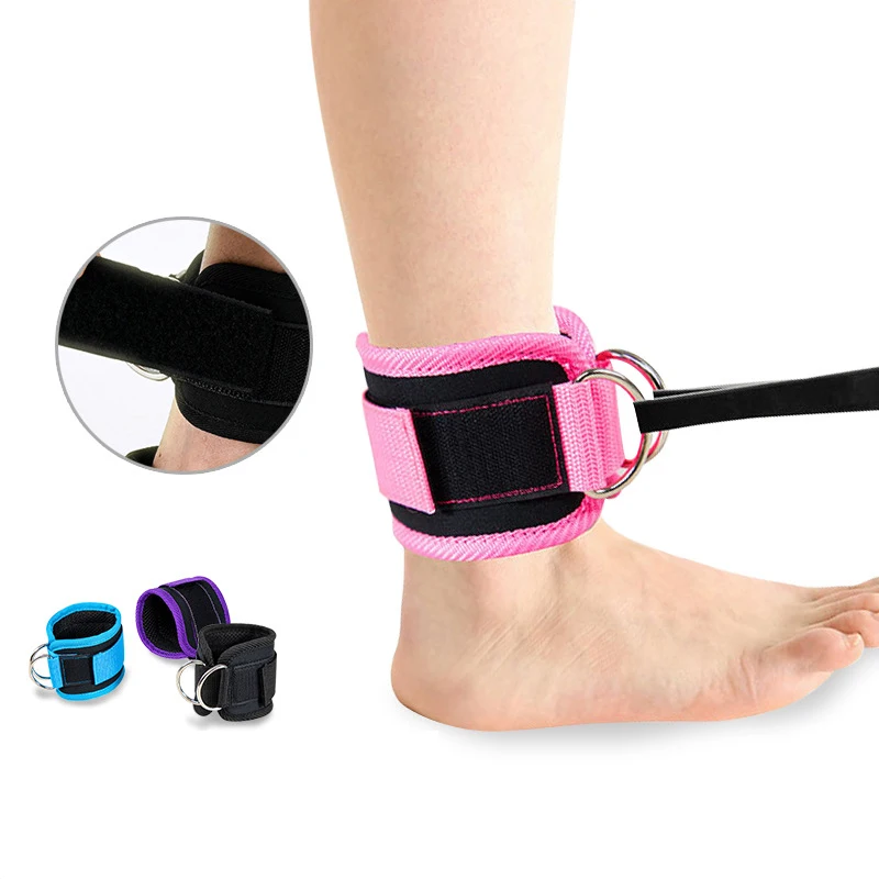 Women Ankle Strap For Cable Machines - Padded Gym Cuff For Ankle Protector Gym Sports Training Equipment Fitness Ankle Protector