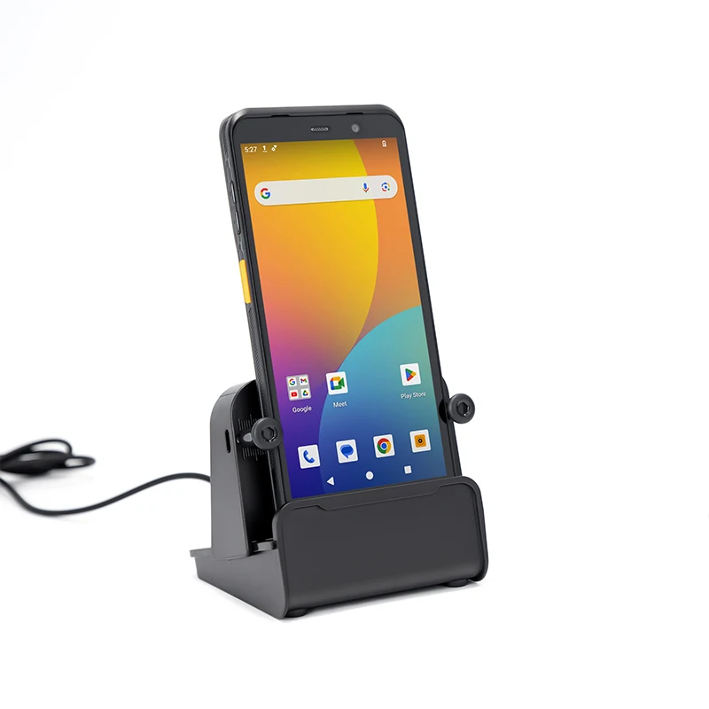 أندرويد 13 تتفاعل UHF محطة بيانات الباركود المحمولة المساعد الشخصي الرقمي 4 + 64G 6 ''شاشة 5000mAh بطارية عالية السعة للوجستيات المستودعات