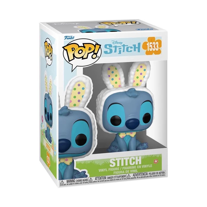 Genuine Edition FUNKO POP Disney Lilo & Stitch: Stitch (Easter Version) Anime Decoration Ornament Model Toys Collectible Model - Image 5