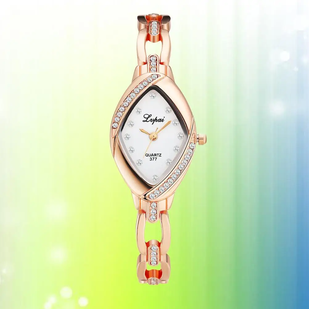 

Watches Women Dainty Wristwatch Rose Gold Bracelet Elegant Gift Valentine Christmas P128 Fashion Ladies