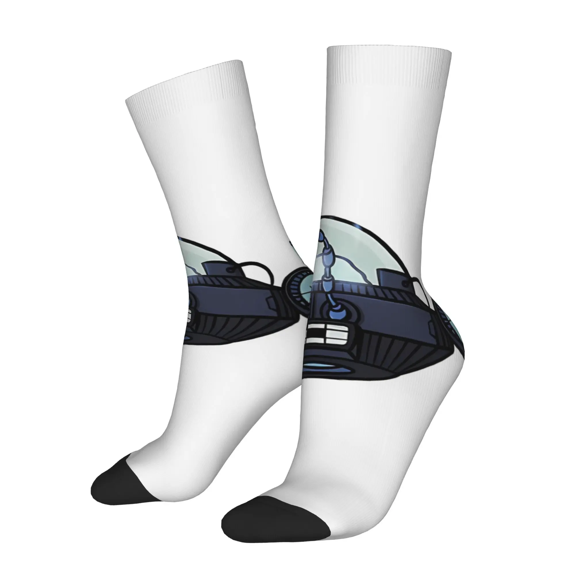 Funny Sock Captain Future Brain Vintage Quality Pattern Printed Men Socks Casual Men's Socks