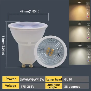 10 best sales LED GU10 220 V - №4