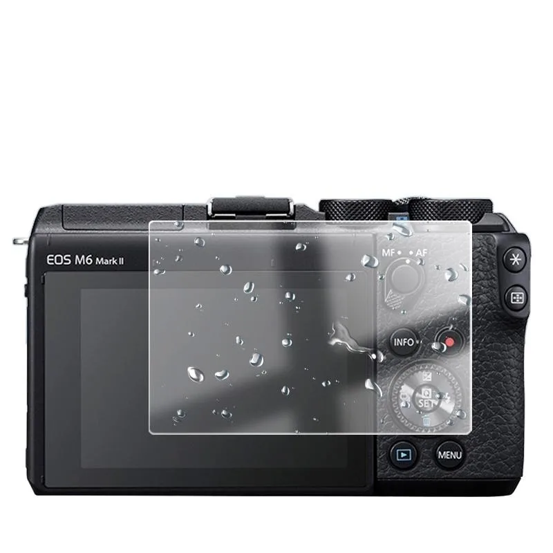 

For Canon EOSRP M6II M6 M50 M100 Tempered Glass Screen Protector LCD Protective Film 9H Hardness HD Clear Anti-Scratch Camera P