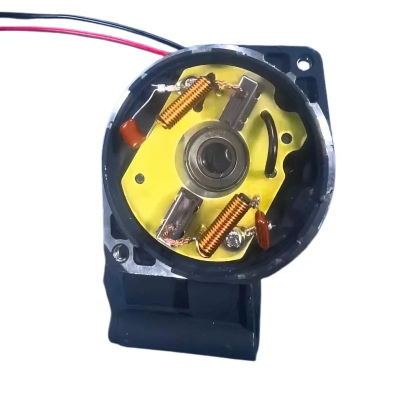 24V 100W Hollow Shaft Cooking Machine Motor 16mm Hexagon Inner Shaft 10.1 Model