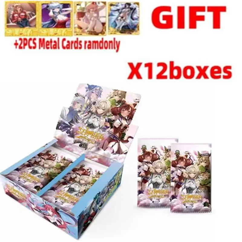 

Wholesales 12/24/48boxes Goddess Story 2m08 Card+Msr Cards Sexy Table Playing Game Board Kids Adult Toys Christmas