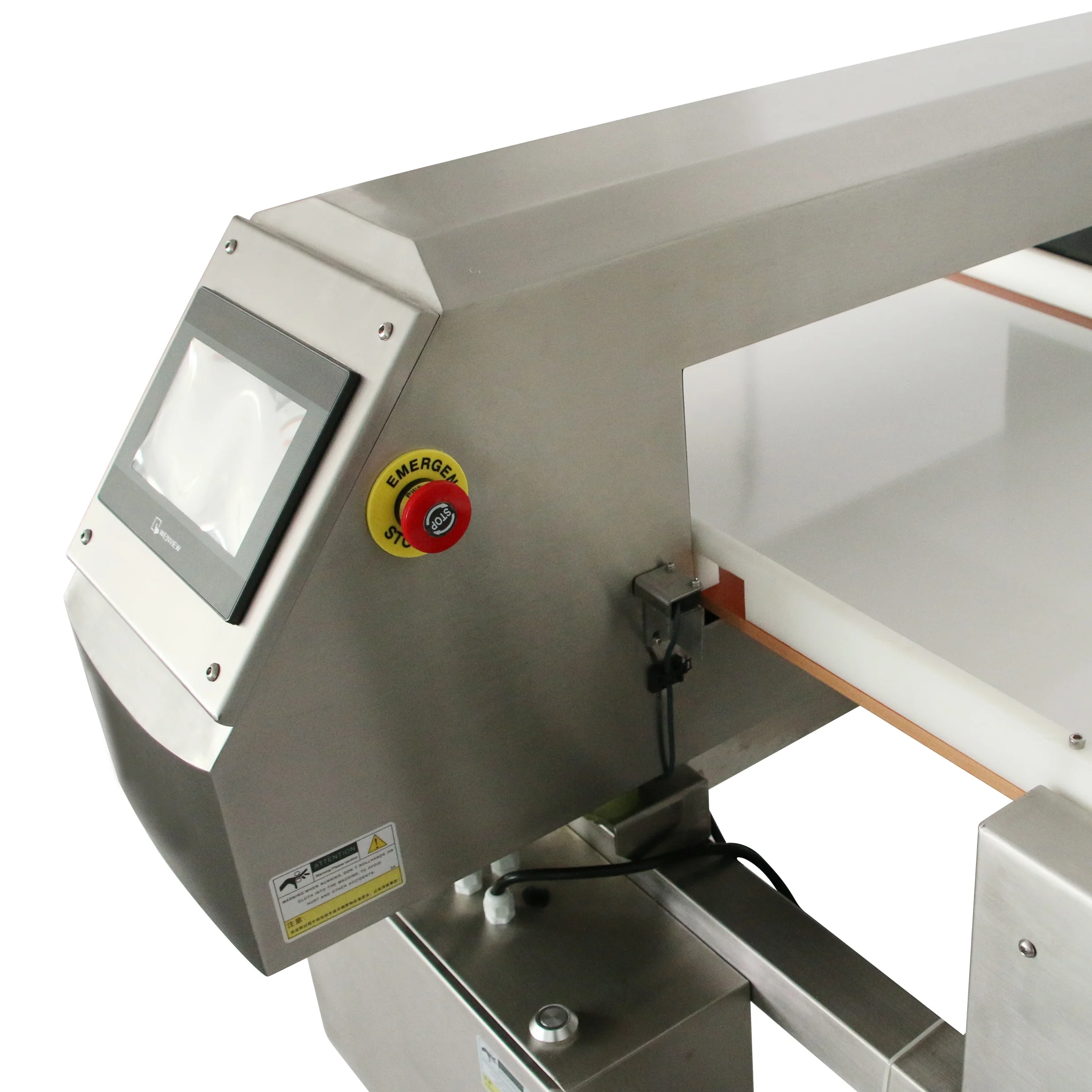 Food Processing Industry Sea Electronic Conveying Food Metal Detector