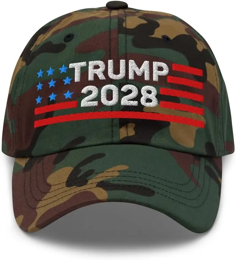 

Классическая бейсбольная кепка для папы Trump 2028