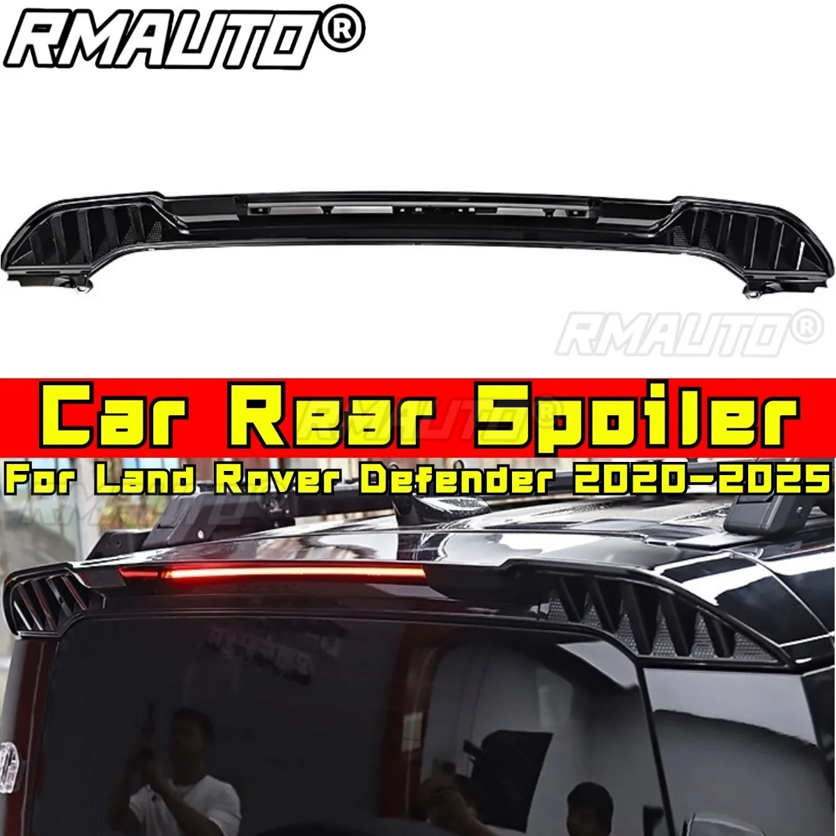 

For Land Rover Defender 2020-2025 Body Kit Car Rear Spoiler Wing Trunk Spoiler Trunk Wing Roof Spoiler Roof Wing Car Accessories