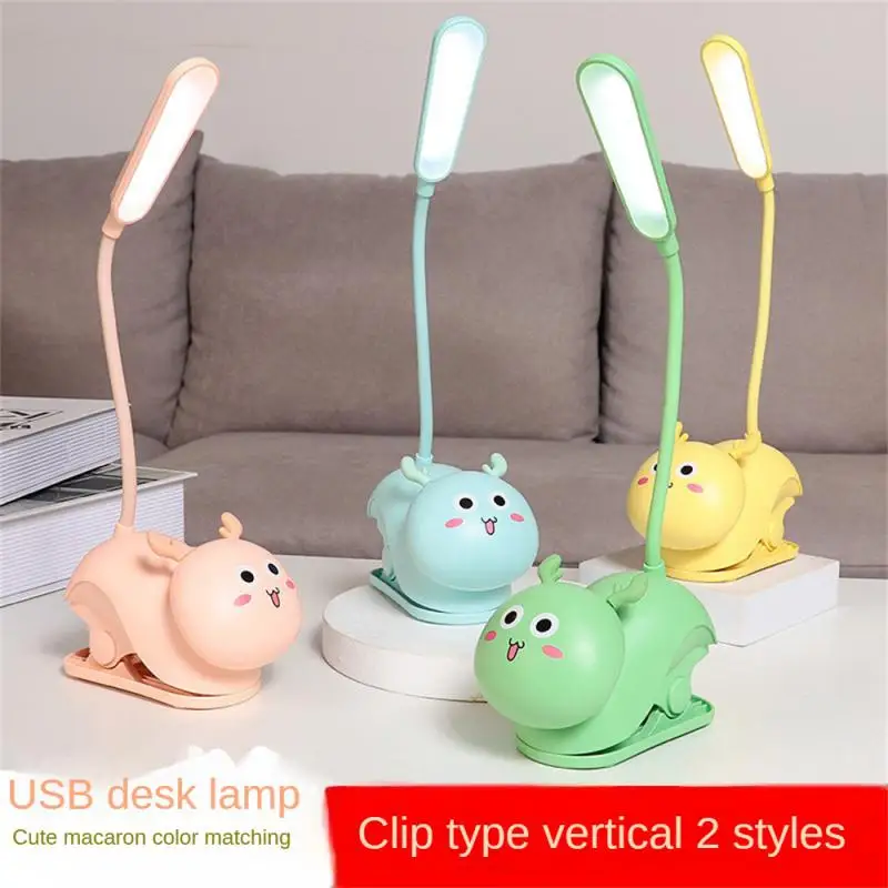 Reading Lamp Hot 11x6x28cm Lighting Tool Table Light Cartoon Plastic Household Tools Led Lamp Cute Night Lamp Usb Recharge 2023