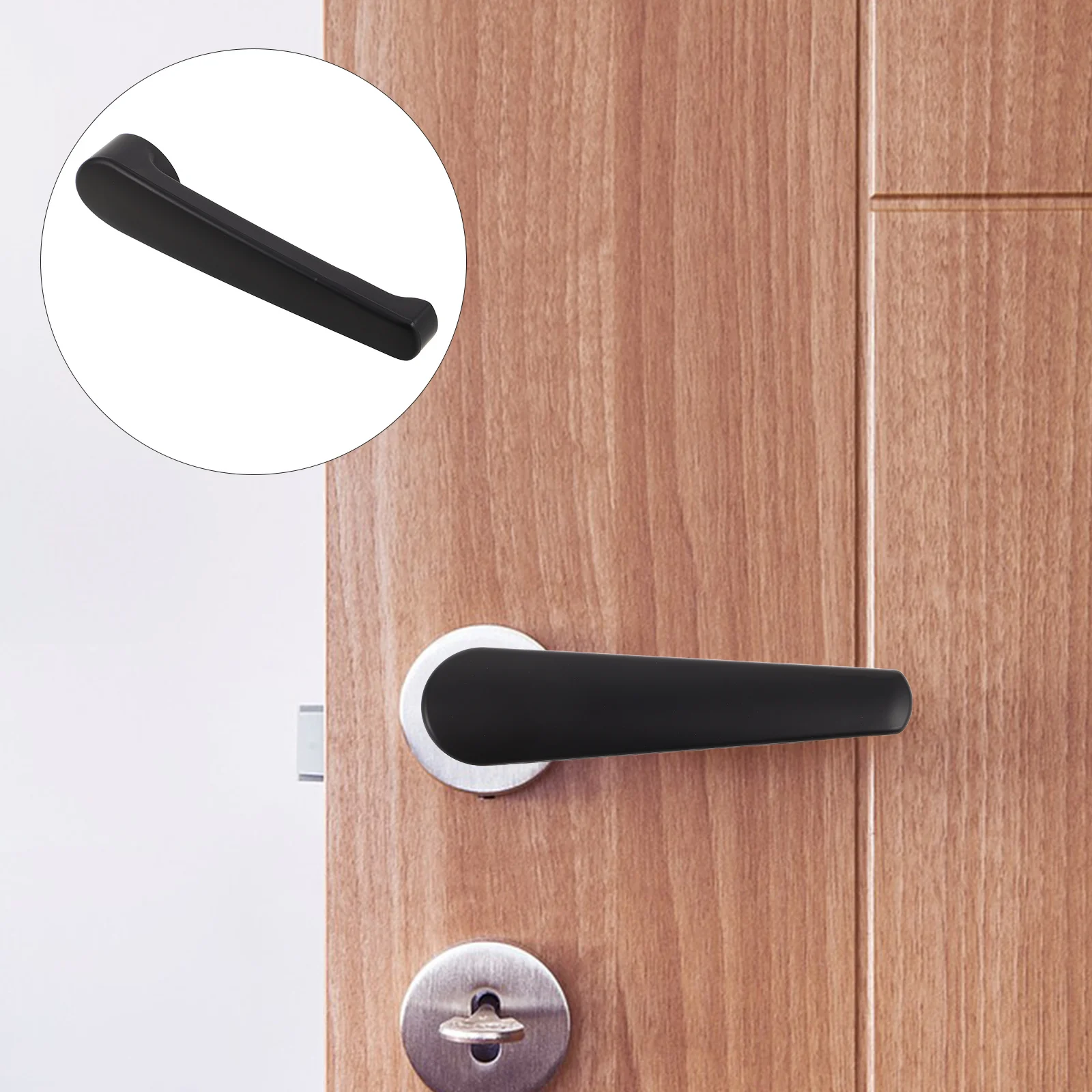 

Rv Bathroom Door Handle Ergonomic Design Sleek Modern Camper Trailer Rv Modification Accessory Camper Trailer Accessories