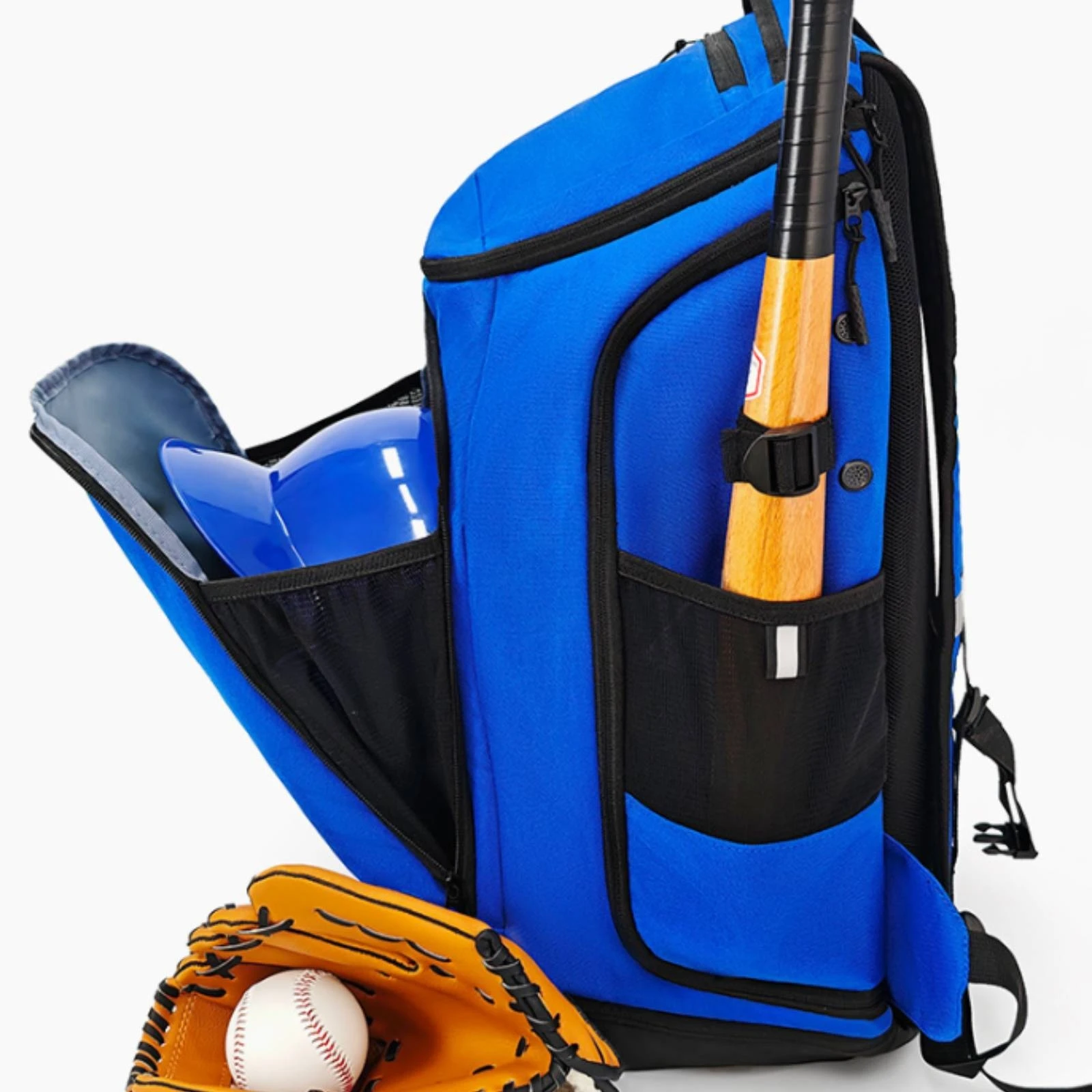 Baseball Backpack Sturdy Sports Backpack with Shoe Compartment Bag Comfortable Cushioned for Athletes, Gym, Travel