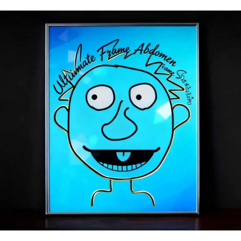 

‌Magic Ultimate Frame Abdomen Frame - Large Size (45x35cm) Illusion Prop for Stage Performers, Party Games & Mentalism Comedy