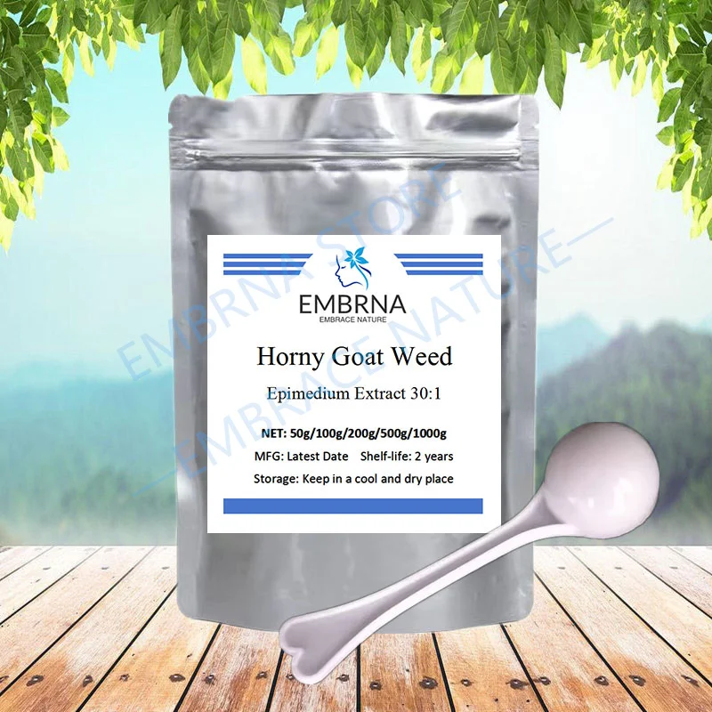 EMBRNA Factory Direct Supply 50g-1000g High-Quality Epimədium Ext,Horny Go at Weed Yin Yang Huo Leaf P.E.